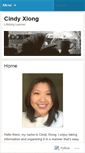 Mobile Screenshot of cindyxiong.com